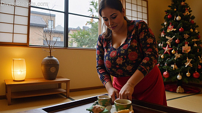 Divine Breasts 12 Days of Christmas Day 8