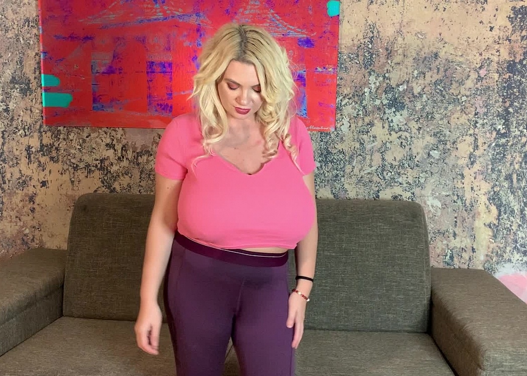Kitty Tits Out Exercises - Kitty - Divine Breasts video on CurveFanz