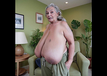Maturique Juicy Granny with Long Heavy Tits