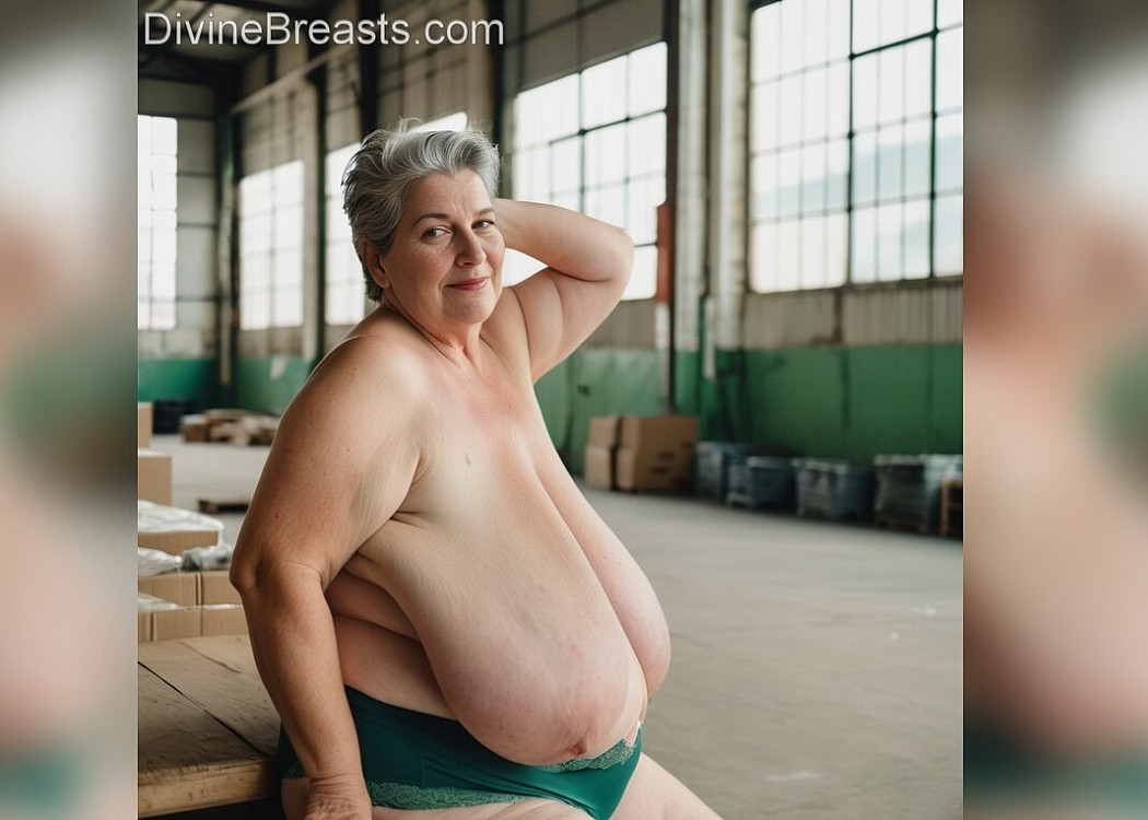 Beth Mature Big Tits at Work - Beth Levine - Divine Breasts video on CurveFanz