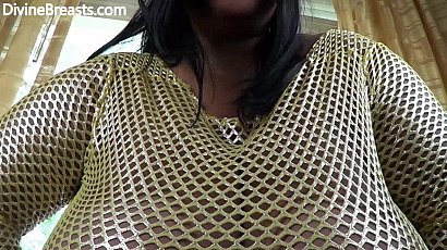 Cotton Candi Ebony BBW Big Boobs